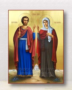 Икона «Адриан и Наталия, святые мученики» Черкесск