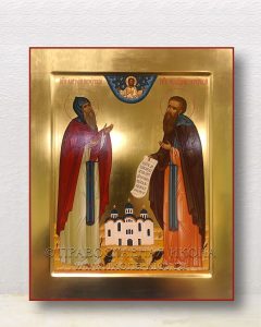 Икона «Антоний и Феодосий Печерские» Черкесск