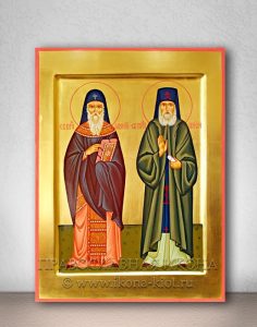 Икона «Арсений и Паисий, преподобные» Черкесск