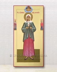 Мерная икона с предстоящими (с золочением нимба) Черкесск