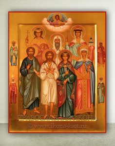 Семейная икона (11 фигур) Черкесск